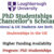 PhD Studentships at Loughborough University