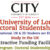 City University of London Doctoral Studentships