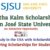 Bertha Kalm Scholarship at San José State University
