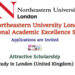 Northeastern University London International Academic Excellence Scholarship