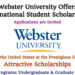 Webster University International Student Scholarships