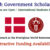 Danish Government Scholarships 2024