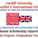 Cardiff University Vice-Chancellor's International Scholarship