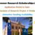 Adelaide Summer Research Scholarships